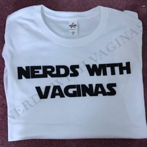 Women's Nerds With Vaginas Shirt