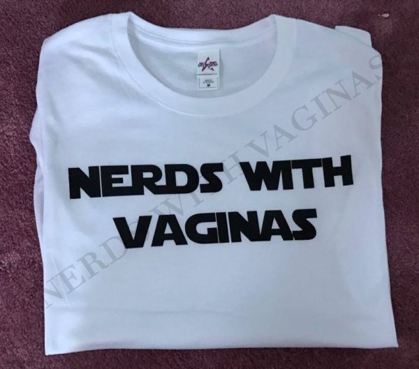Women's Nerds With Vaginas Shirt
